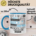 Musikgeschäftsinhaberin Geschenk Becher Tasse Gott Schuf Alle Menschen Gleich Nur Die Besten Durfeten Musikgeschäftsinhaberin Werden Geschenkidee Lustig Blau Trendation