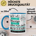 Musikerziehung Tasse Geschenk Spruch Wer Will Schon Prinzessin Sein Wenn Man Auch Musikerziehung Sein Kann Blau Trendation