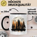 Wald Tasse Geschenk Wandern Geschenkidee Wanderlustige Trendation