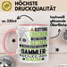Sammler Geschenk Tasse Lustiger Spruch Erheben Sie Sich Der Sammler Betritt den Raum Rosa Trendation