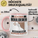 Boulderer Tasse Geschenk für Boulderer Geburtstag Lustiger Spruch Kaffee-Becher Was Ist Deine Superkraft Rosa Trendation