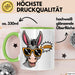 Esel Sonnenbrille Tasse Geschenk Lustige Geschenkidee Spruch Grün Trendation