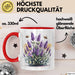 Gärtner Tasse Geschenkidee für Pflanzenliebhaber Spruch Rot Trendation