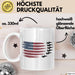Luftwaffensoldat Pilot USA Flagge Tasse Geschenk Lustige Geschenkidee Spruch Weiß Trendation