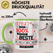 Beste Vogelforscherin Der Welt Tasse Geschenk für Eine Vogelforscherin Geprüft Und Sicher Geschenkidee Geburtstag Weihnachten Grün Trendation