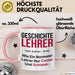 Geschichtslehrer Unterricht Tasse Geschenk Lustige Geschenkidee Spruch Geschichte Lehrer Rosa Trendation