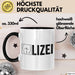 Polizei Polizist Tasse Geschenk Lustige Geschenkidee Spruch Polize Trendation