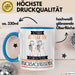 Rucksackreisende Tasse Geschenk Becher Stark Attraktiv Furchtlos Rucksackreisende Lustige Geschenkidee Blau Trendation