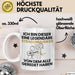 Straßenmusiker Geschenk Tasse Lustige Geschenkidee Geburtstag für Straßenmusiker Ich Bin Dieser Legendäre Straßenmusiker Von Dem Alle Geredet Haben Kaffee-Becher Weiß Trendation
