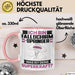 Fallschirmspringer Tasse Geschenk für Fallschirmspringer Geburtstag Lustiger Spruch Kaffee-Becher Was Ist Deine Superkraft Rosa Trendation
