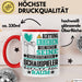 Schauspieler Geschenk Tasse Lustiger Spruch Erheben Sie Sich Der Schauspieler Betritt den Raum Rot Trendation