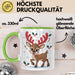 Weihnachten Tasse Geschenkidee für Feiertagsliebhaber Grün Trendation