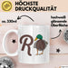 Rentner Pensionär Sarkasmus Ente Tasse Geschenk Lustige Geschenkidee Spruch Weiß Trendation