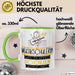 Musikschülerin Weil Es Keinen Schöneren Beruf Gibt Tasse Geschenk für Eine Musikschülerin Lustig Grün Trendation