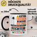 Fechter Geschenk Tasse Lustiger Spruch Erheben Sie Sich Der Fechter Betritt den Raum Schwarz Trendation