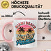 Miami Florida USA Tasse Geschenk Lustige Geschenkidee Spruch Strandsurfen Rosa Trendation