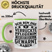 Pflegerin Geschenk Tasse Ich Bin Die Verrückte Pflegerin Vor Der Dich Alle Gewarnt Haben Krankenpflegerin Geschenkidee Grün Trendation