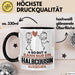 Halbcousin Geschenk Tasse So Gut Kann Nur Ein Halbcousin Aussehen Geschenkidee Kaffee-Becher Schwarz Trendation