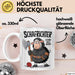 Schaf Tier Sarkasmus Tasse Becher Geschenk Lustige Geschenkidee Spruch Schafrichter Ich Mah Alles Nieder Weiß Trendation