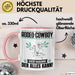 Rodeo-Cowboy Tasse Geschenk für Rodeo-Cowboy Der Mann Der Alles Kann Geschenkidee zum Geburtstag Rosa Trendation