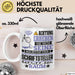 Schriftsteller Geschenk Tasse Lustiger Spruch Erheben Sie Sich Der Schriftsteller Betritt den Raum Weiß Trendation