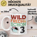 3. Geburtstag Geschenk Tasse Becher Wild Frech Und Schon 3 Weiß Trendation