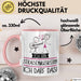 Geschenk für Straßenmusikerin Tasse Lustige Geschenkidee Geburtstag Ich Bin Straßenmusikerin Ich Darf Das Rosa Trendation