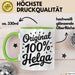 Helga Tasse Geschenk Original 100% Helga Geschenkidee Geburtstag Grün Trendation