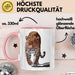 Leopard Tier Tasse Geschenk Lustige Geschenkidee Spruch Rosa Trendation