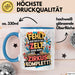 Bürokollege Tasse Geschenkidee Es Fehlt Nur Noch Das Zelt Blau Trendation