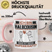 Halbcousin Tasse Geschenk für Halbcousin Geburtstag Lustiger Spruch Kaffee-Becher Was Ist Deine Superkraft Rosa Trendation