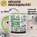 Soundtrack-Komponistin Tasse Geschenk Spruch Wer Will Schon Prinzessin Sein Wenn Man Auch Soundtrack-Komponistin Sein Kann Grün Trendation