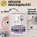 Künstler Geschenk Tasse So Gut Kann Nur Ein Künstler Aussehen Geschenkidee Kaffee-Becher Rosa Trendation