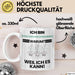 Synchronschwimmer Geschenk Tasse Lustiger Spruch Ich Bin Synchronschwimmer Warum Weil Ich Es Kann Geschenkidee Bester Synchronschwimmer Geburtstag Kaffee-Becher Weiß Trendation