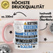 Windsurfer Geschenk Tasse Lustiger Spruch Erheben Sie Sich Der Windsurfer Betritt den Raum Rosa Trendation