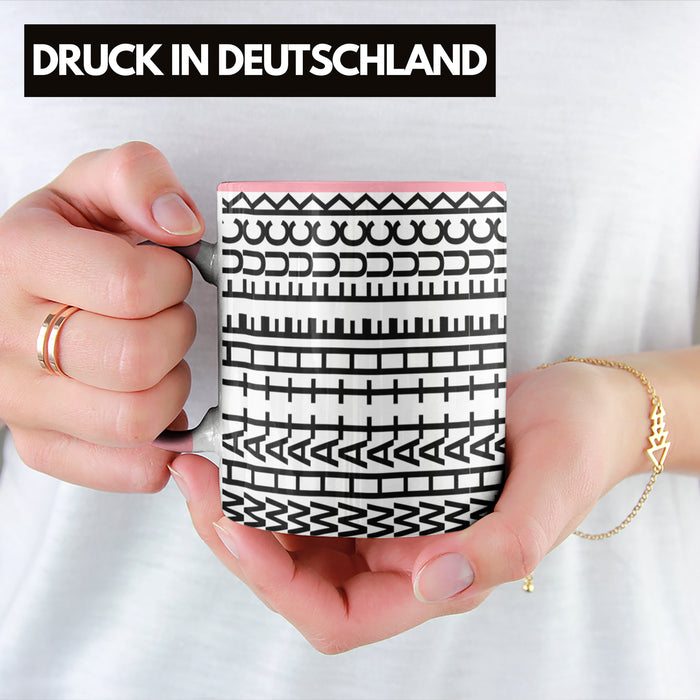 What The F*** Tasse Lustiges Geschenk Allover-Print Quer Lesen Trendation