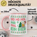 Ho Ho Hol Mir Mal Ein Bier Tasse Geschenk Ugly Tasse Geschenkidee Weihnachten Kaffee-Becher Rosa Trendation