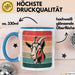 Ziegenbauer Ziegen Tier Tasse Geschenk Lustige Geschenkidee Spruch Blau Trendation