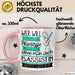 Bassistin Tasse Geschenk Spruch Wer Will Schon Prinzessin Sein Wenn Man Auch Bassistin Sein Kann Rosa Trendation