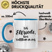 Elfriede Tasse Ich Elfriede, Bin Vollkommen Geschenk Blau Trendation