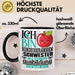 Kinderkrankenschwester Ausbildung Start Geschenk Tasse Ich Bin Kinderkrankenschwester In Der Ausbildung Ich Darf Das Kaffee-Becher Geschenkidee Schwarz Trendation