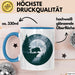Schweinezüchter Schweine Tier Tasse Becher Geschenk Lustige Geschenkidee Spruch Blau Trendation