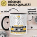 Laufgruppenleiter Geschenk Tasse Ich Bin Laufgruppenleiter Aber Sag Doch Einfach Superheld Lustige Geschenkdiee für Laufgruppenleiter Kaffee-Becher Schwarz Trendation