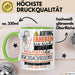 Rucksackreisende Tasse Geschenk Lustiger Spruch Bitte Erheben Sie Sich Seine Majestät Die Rucksackreisende Betritt Den Raum Grün Trendation