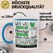 Schauspielerin Tasse Geschenk Spruch Wer Will Schon Prinzessin Sein Wenn Man Auch Schauspielerin Sein Kann Blau Trendation