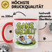 Sarkastische Gans Tasse Geschenkidee Total Entspannt Rot Trendation