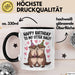 Geburtstagsfeier Otter Tasse Geschenk Lustige Geschenkidee Spruch Alles Gute Zum Geburtstag An Meine Bessere Hälfte Trendation