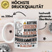 Programmierer Geschenk Tasse Lustiger Spruch Erheben Sie Sich Der Programmierer Betritt den Raum Weiß Trendation