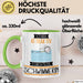 Schwimmerin Tasse Geschenk Becher Stark Attraktiv Furchtlos Schwimmerin Lustige Geschenkidee Grün Trendation