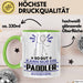 Paddler Geschenk Tasse So Gut Kann Nur Ein Paddler Aussehen Geschenkidee Kaffee-Becher Grün Trendation